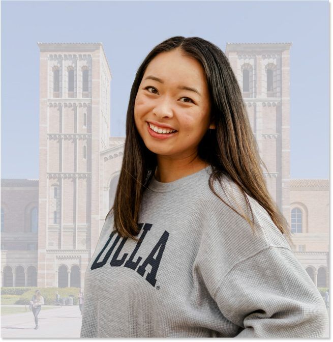 Claire – admitted to UCLA